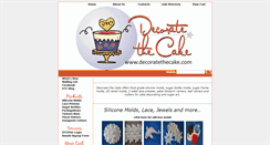 Desktop Screenshot of decoratethecake.com